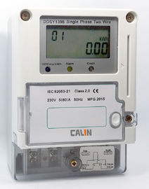 Prepaid Thẻ IC điện Meter Lớp 1S Độ chính xác Single Phase Power Meter