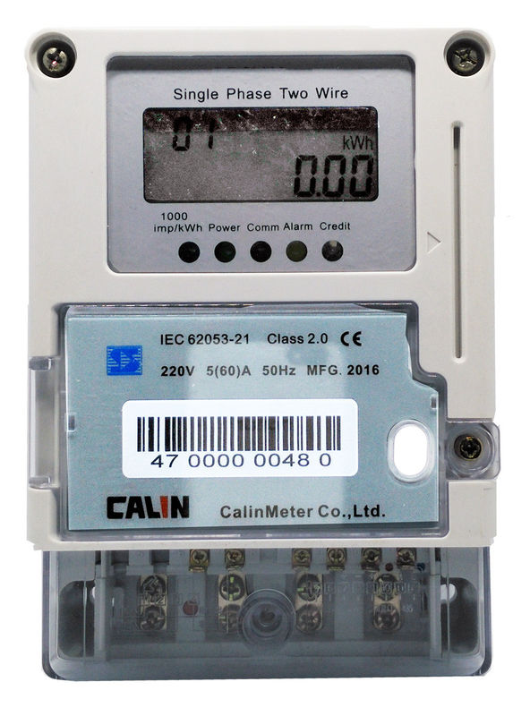 Loại thẻ thông minh hồ điện, Plug - Trong module đơn pha điện tử Meter