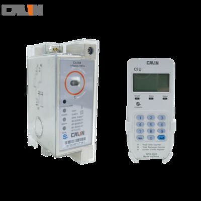 Hệ thống lưới vi mô thông minh STS Máy đo Kwh gắn trên đường ray Din một pha