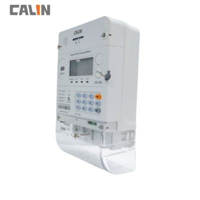 Đồng hồ đo điện trả trước IP54 một pha Giao tiếp RF PLC GPRS