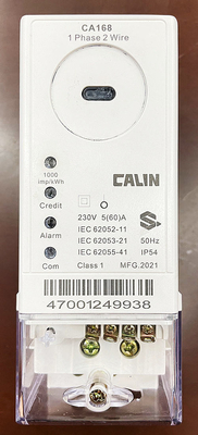 CE SABS IEC Đồng hồ đo điện trả trước Truyền thông không dây PLC RF